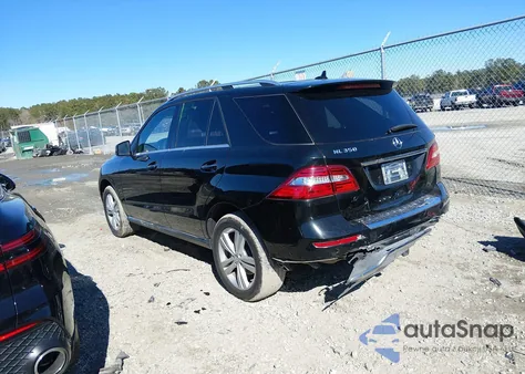 2013 Mercedes-Benz Ml 350 from USA, damaged, VIN 4JGDA5JB9DA244933